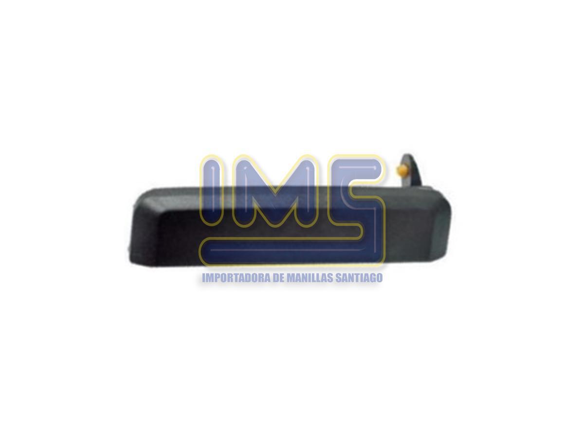 Manilla Exterior Delantera Izquierda y Trasera Izquierda Negra Plastica Nissan D21 img-1, Importadoraims